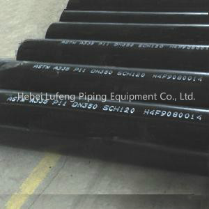 ASTM A335 P11 Steel Pipe, SCH 120, DN350, 6M