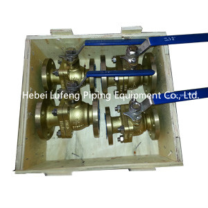 Aluminum Bronze Ball Valve, Full Bore, Flanged, 150# RF