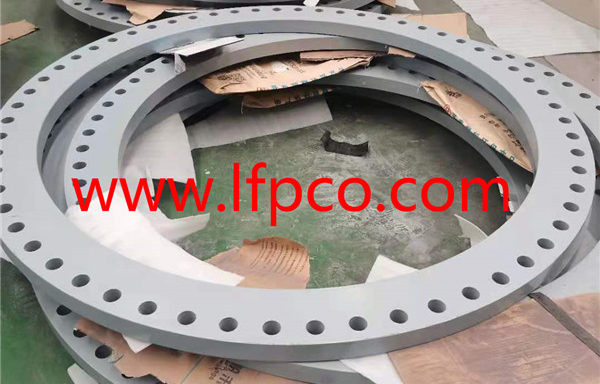 SS316 Stainless Steel Flange with RILSAN PA11 GREY 5161 MAC coating