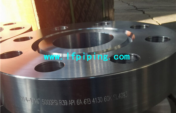 WELD NECK FLANGE 4-1/16″ 5000PSI R39 API 6A 6B 4130 60K