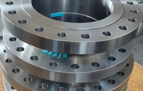 Duplex stainless steel A182 F53 ASME B16.47 larged diameter weld neck flanges